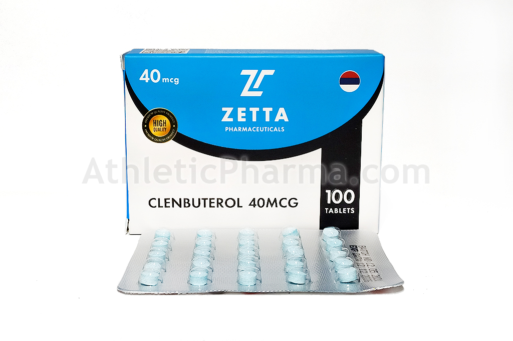Clenbuterol 40mcg (ZETTA) 25tab